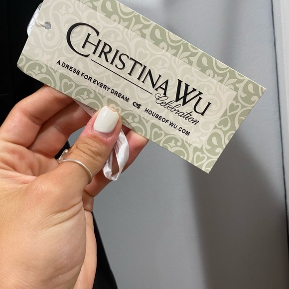 Size 10 Christina Wu Gown. Brand new. NWT - Picture 5 of 5